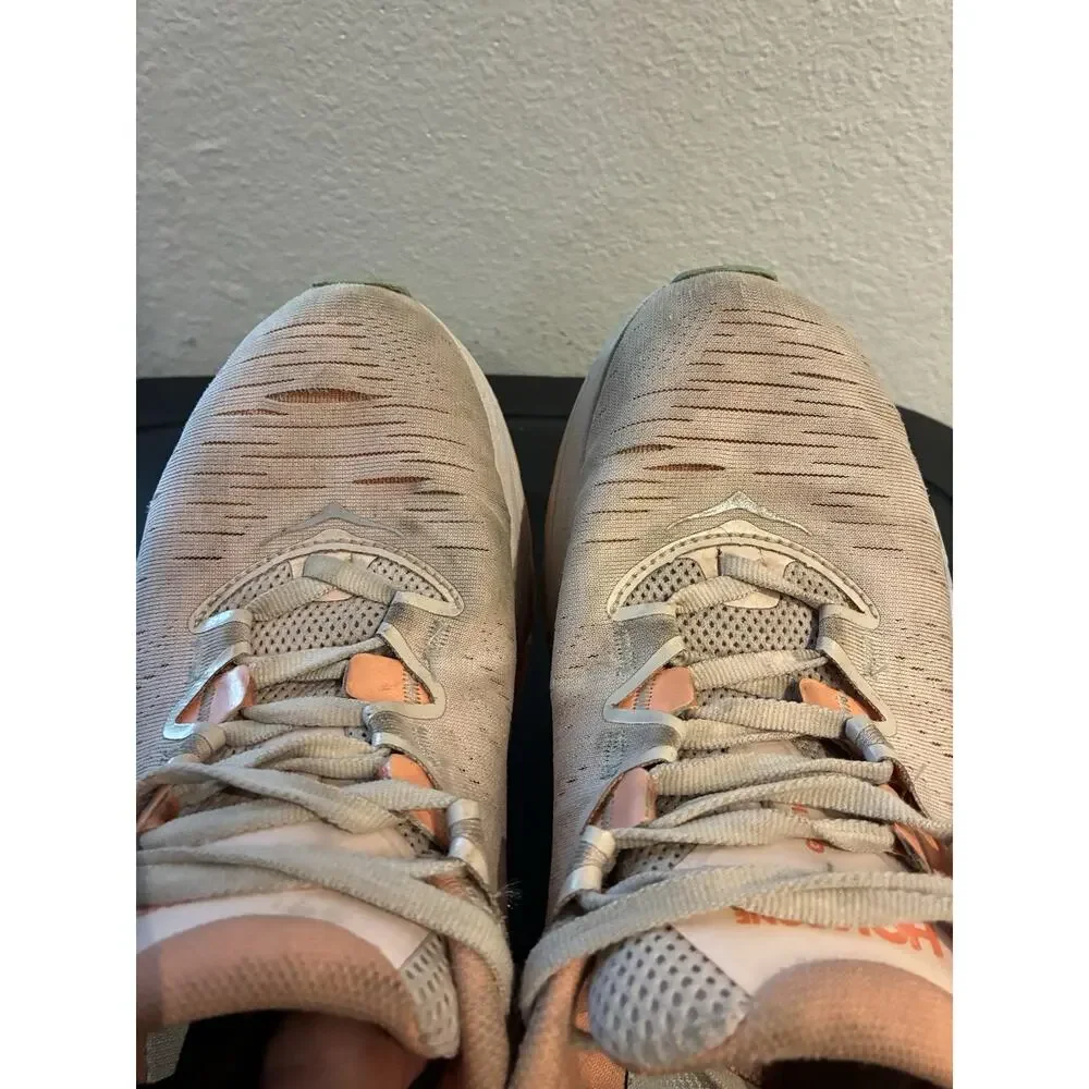 Hoka One One Gaviota 3 1113521 SPCN Orange Running Shoes Sneakers Women’s 8.5B - Picture 7 of 8